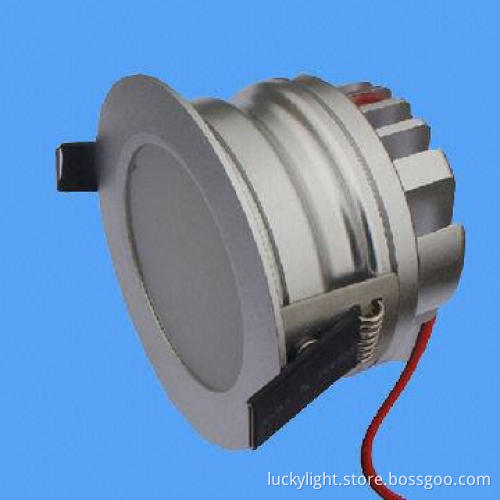 3W-30W LED Downlight with Low Power Consumption, Temperature Aluminum Alloy Housing